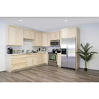 Meuble de cuisine bas CASAINC de 30 po L x 24 po P x 34,5 po H avec tiroir et charnières à fermeture amortie, en contreplaqué, armoire RTA