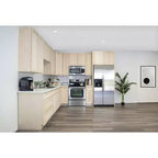 Meuble de cuisine bas CASAINC de 30 po L x 24 po P x 34,5 po H avec tiroir et charnières à fermeture amortie, en contreplaqué, armoire RTA