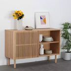 GDFStudio Margaret Modern 48.4 Wood Sideboard with Sliding Door