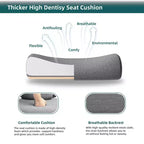 MAYEERTY Chaise de bureau pivotante à 360° réglable en hauteur, siège pneumatique, capacité de poids de 125 kg