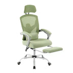 MAYEERTY Chaise de bureau pivotante à 360° réglable en hauteur, siège pneumatique, capacité de poids de 125 kg