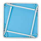 VECELO Table et Chaises Pliantes pour Enfants avec Coussin Rembourré Doux, Pliables et Portables, Colorées