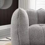 Fauteuil poire souple en mousse (copeaux) haute résilience pour salon et chambre à coucher