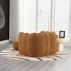 Fauteuil poire souple en mousse (copeaux) haute résilience pour salon et chambre à coucher