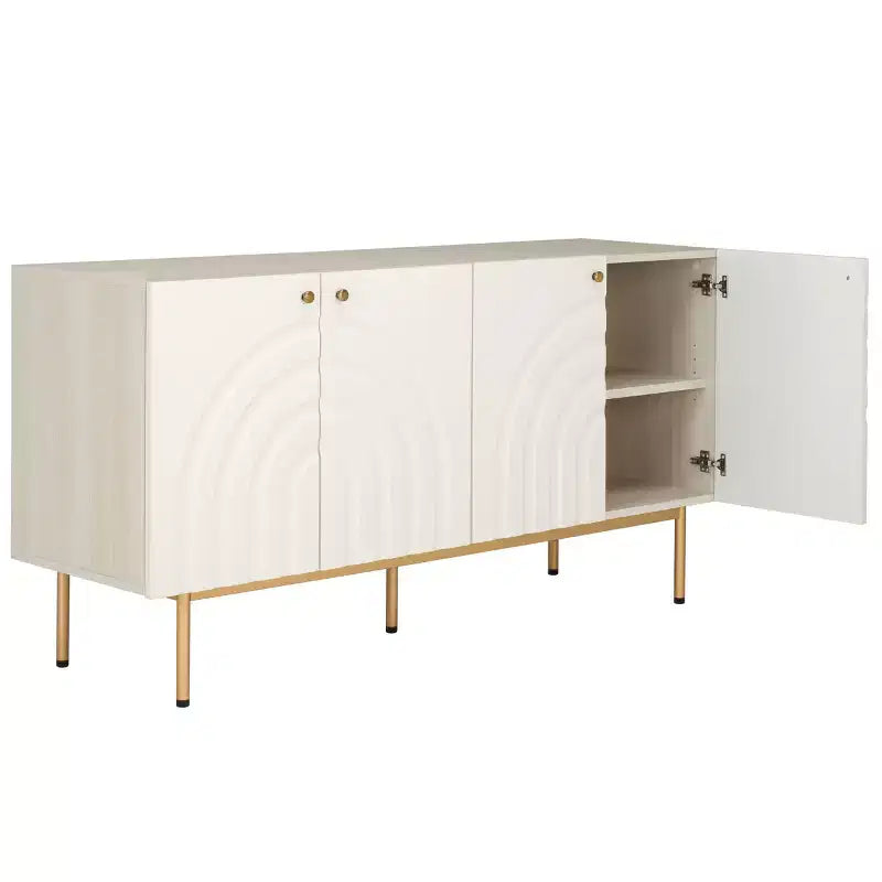 Buffet/Meuble TV 4 portes Mayln - MED9634 - Safavieh