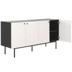 Buffet/Meuble TV 4 portes Mayln - MED9634 - Safavieh