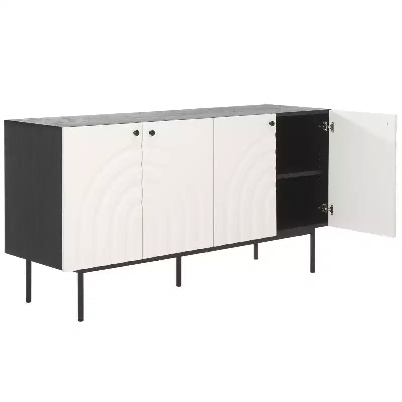 Buffet/Meuble TV 4 portes Mayln - MED9634 - Safavieh