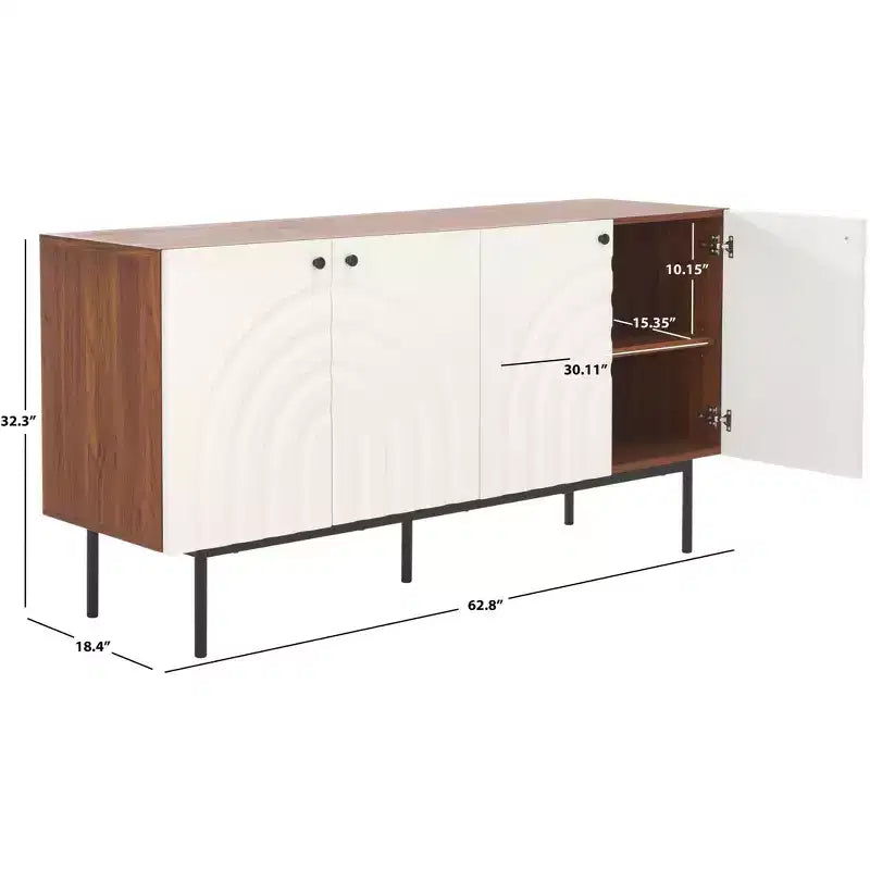 Buffet/Meuble TV 4 portes Mayln - MED9634 - Safavieh
