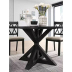 Table à manger Windvale avec piètement en croix