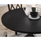 Table à manger Windvale avec piètement en croix