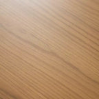Table à manger 67" avec double piédestal rayé pour 6 personnes