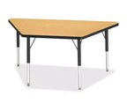 Jonti-Craft Berries Elementary Height Classic Trapezoid Table (24 x 48) in Black