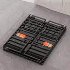 Organisateur de placard coulissant, étagères de rangement extensibles, tiroirs coulissants en métal, tiroirs de rangement de garde-manger, organisateur de meuble de salle de bain