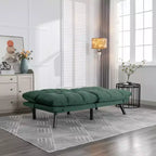 Canapé-lit futon moderne Okak, canapé-lit convertible pour petits appartements, salon