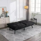 Canapé-lit futon moderne Okak, canapé-lit convertible pour petits appartements, salon