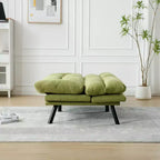 Canapé-lit futon moderne Okak, canapé-lit convertible pour petits appartements, salon