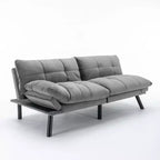Canapé-lit futon moderne Okak, canapé-lit convertible pour petits appartements, salon