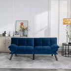 Canapé-lit futon moderne Okak, canapé-lit convertible pour petits appartements, salon