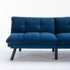 Canapé-lit futon moderne Okak, canapé-lit convertible pour petits appartements, salon