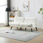 Canapé-lit futon moderne Okak, canapé-lit convertible pour petits appartements, salon