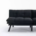 Canapé-lit futon moderne Okak, canapé-lit convertible pour petits appartements, salon