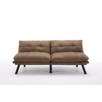 Canapé-lit futon moderne Okak, canapé-lit convertible pour petits appartements, salon
