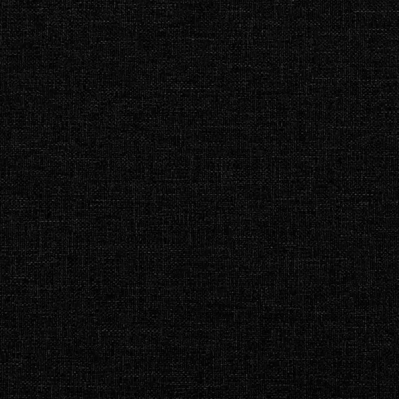 vidaXL Fauteuil inclinable de massage électrique - Dossier haut, Tissu noir, Réglage motorisé, 6 points de vibration, Fauteuil avec pochette de rangement