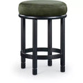 Meridian Furniture,Monette Green Velvet Counter Stool