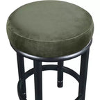 Meridian Furniture, Tabouret de comptoir Monette en velours vert