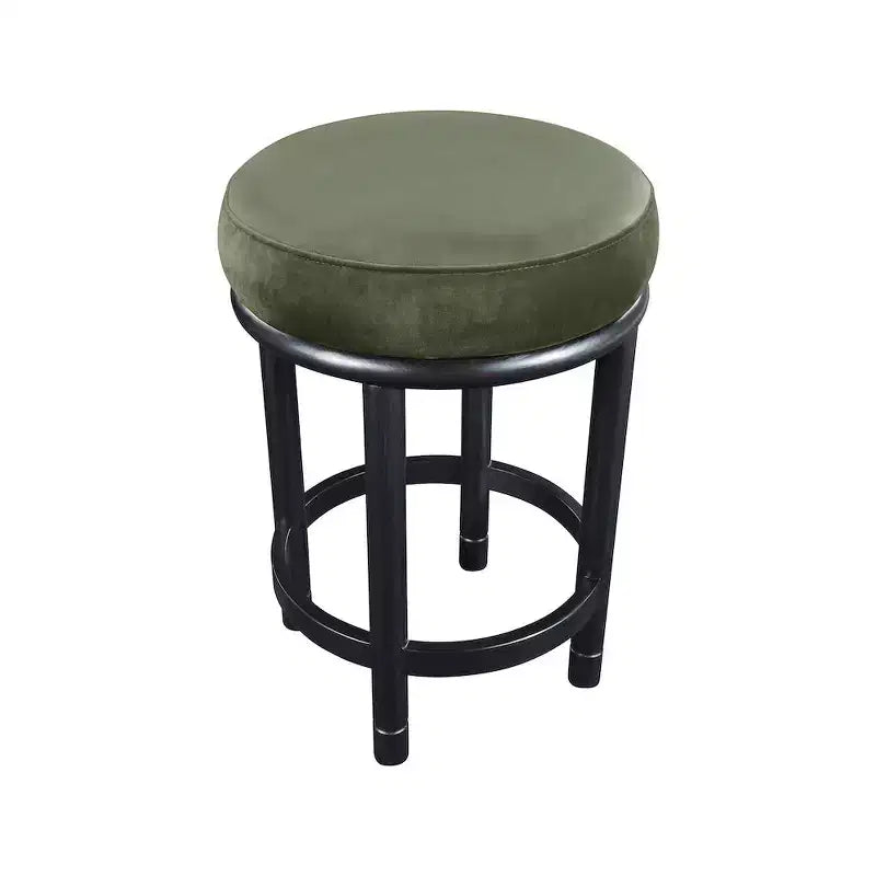 Meridian Furniture, Tabouret de comptoir Monette en velours vert