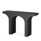 MAYEERTY Table d'entrée simple et minimaliste, élégante console sans rangement pour tout décor intérieur