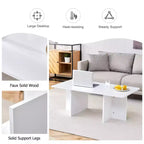 Table basse Okak, table d'appoint multi-surfaces en MDF pour salon, chambre et bureau, finition résistante aux rayures