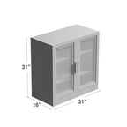 Bibliothèque de rangement PexFix effet grain de bois pour salon, bureau, chambre