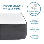 Matelas en mousse à mémoire de forme 10 pouces Cool Gel