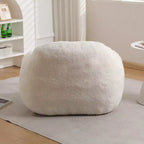 MAYEERTY Grand canapé pouf géant pour adultes spacieux avec accoudoirs rembourrage en mousse à mémoire de forme pour salon chambre