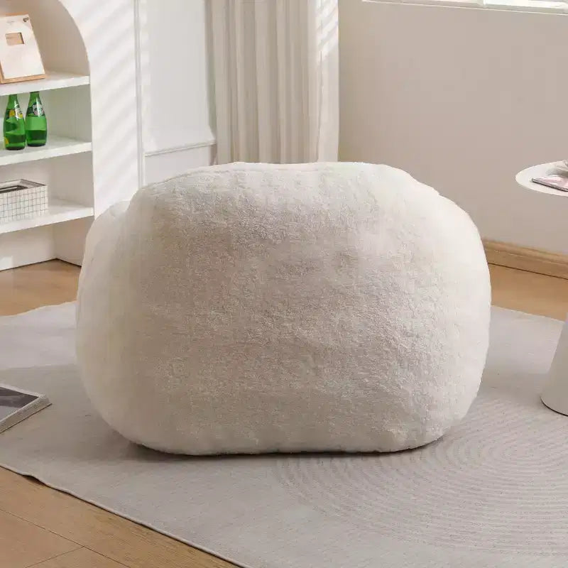 MAYEERTY Grand canapé pouf géant pour adultes spacieux avec accoudoirs rembourrage en mousse à mémoire de forme pour salon chambre