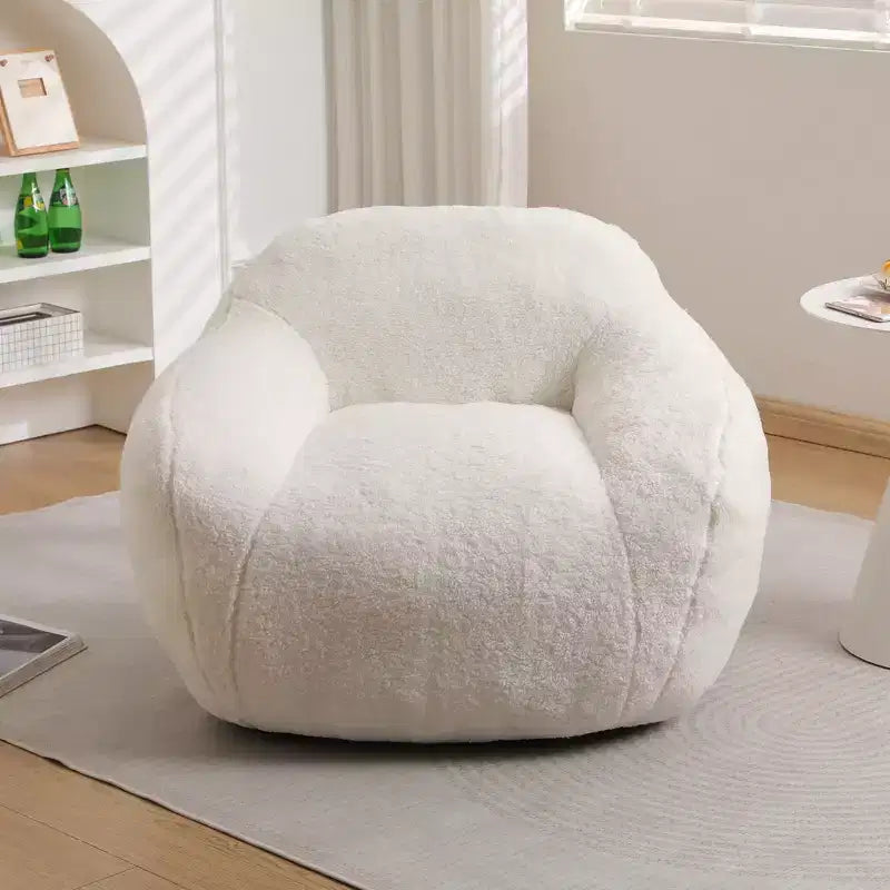 MAYEERTY Grand canapé pouf géant pour adultes spacieux avec accoudoirs rembourrage en mousse à mémoire de forme pour salon chambre