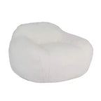 MAYEERTY Grand canapé pouf géant pour adultes spacieux avec accoudoirs rembourrage en mousse à mémoire de forme pour salon chambre