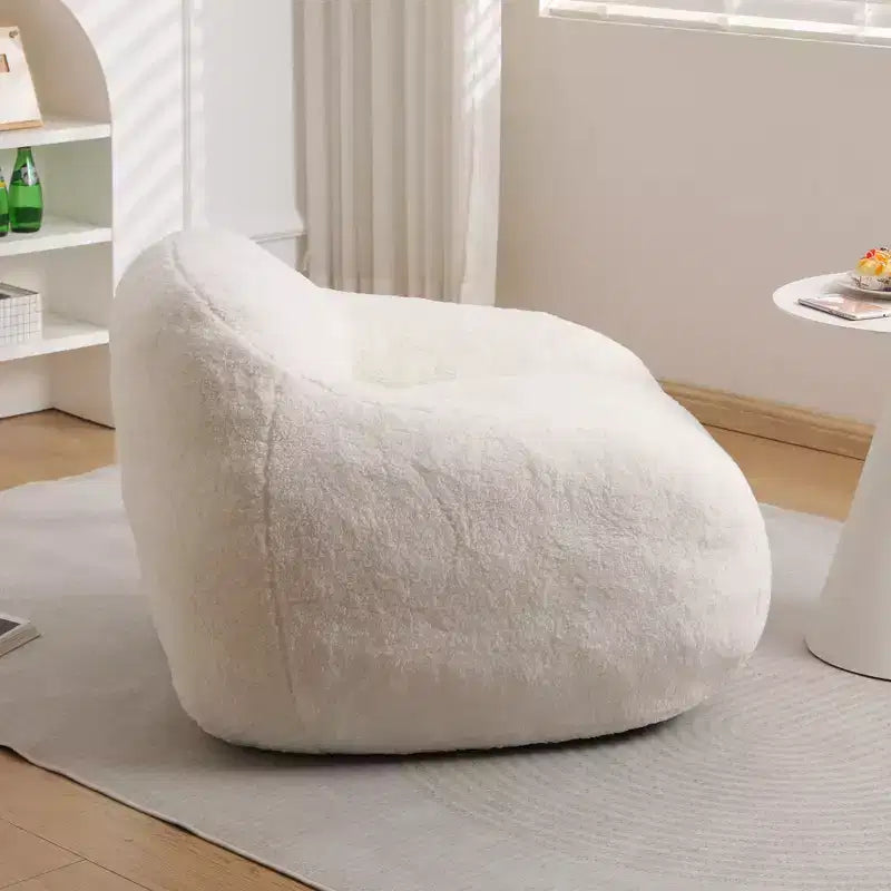 MAYEERTY Grand canapé pouf géant pour adultes spacieux avec accoudoirs rembourrage en mousse à mémoire de forme pour salon chambre