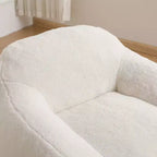 MAYEERTY Grand canapé pouf géant pour adultes spacieux avec accoudoirs rembourrage en mousse à mémoire de forme pour salon chambre