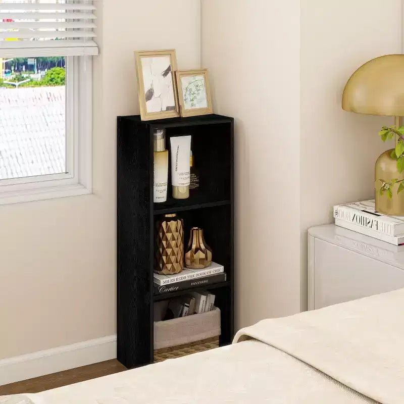 HOMLUX Étagère décorative à 3 cubes, Bibliothèque ouverte, Organisateur de jouets, Horizontale ou verticale