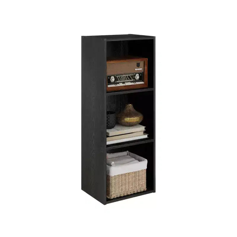 HOMLUX Étagère décorative à 3 cubes, Bibliothèque ouverte, Organisateur de jouets, Horizontale ou verticale