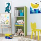 HOMLUX Étagère décorative à 3 cubes, Bibliothèque ouverte, Organisateur de jouets, Horizontale ou verticale