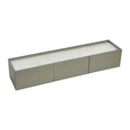 Meuble console flottant à 3 portes Storied Home