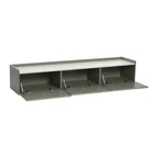 Meuble console flottant à 3 portes Storied Home