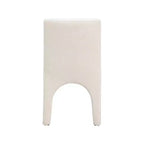 Meridian Furniture, Chaises de salle à manger en tissu texturé lin Gramercy, lot de 2