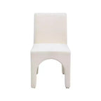 Meridian Furniture, Chaises de salle à manger en tissu texturé lin Gramercy, lot de 2
