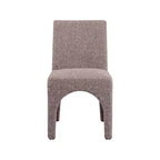 Meridian Furniture, Chaises de salle à manger en tissu texturé lin Gramercy, lot de 2