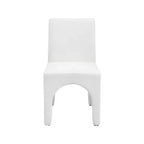 Meridian Furniture, Chaises de salle à manger en tissu texturé lin Gramercy, lot de 2