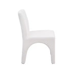 Meridian Furniture, Chaises de salle à manger en tissu texturé lin Gramercy, lot de 2